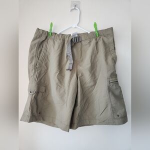 Men's Tan Cargo Shorts